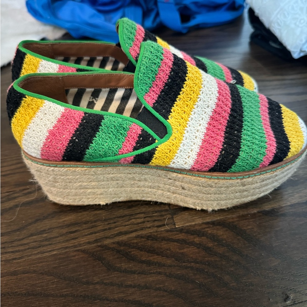 Vintage Missoni Platform Espadrilles size 38